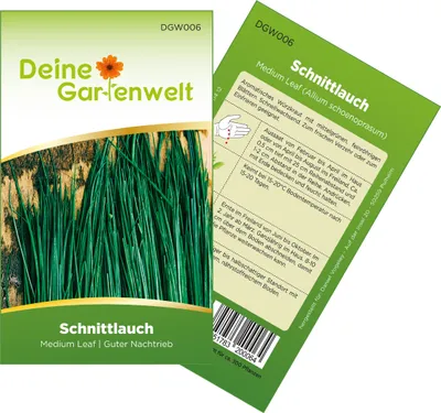 Schnittlauch Polyvert Samen - Allium schoenoprasum - Schnittlauchsamen - Kräutersamen - Saatgut für 300 Pflanzen