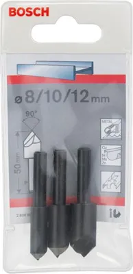 Produktbild von 3-tlg. Kegelsenker-Set, 6-8 mm