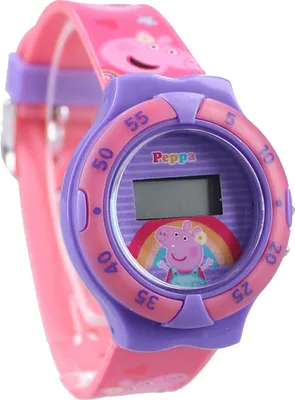 Produktbild von Peppa Pig Uhr „Kids Time!“ Perfekte Kinderuhr für Schule & Freizeit