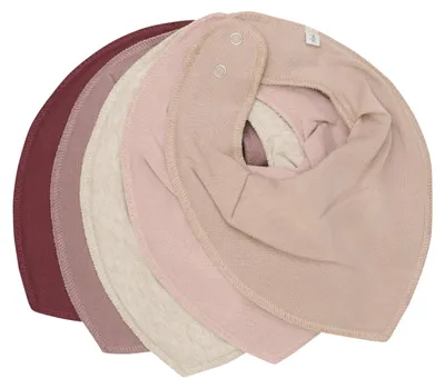 Produktbild von Pippi Babywear Halstücher 5er Pack Bibs Dreieckstücher Lätzchen (Tundra)