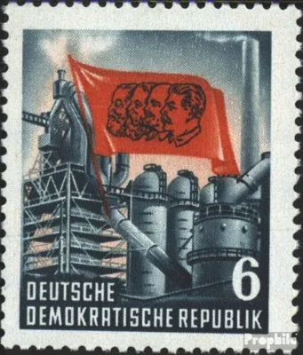 Produktbild von Briefmarken DDR 1953 Mi 344 postfrisch 70.Todestag von Marx