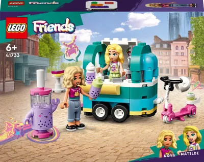 Zdjęcie produktu dla LEGO Friends Bubble Tea Mobile, 109 elementów, zestaw konstrukcyjny, klocki, zabawka, od 6 lat, 41733