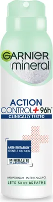 Obrázek produktu pro Garnier Minerální dezodorant ve spreji Action Control + klinicky testováno 96h 150ml
