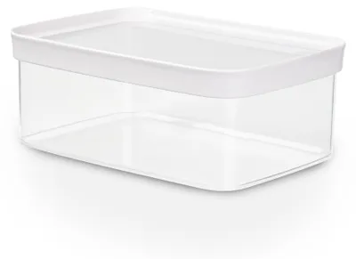 Immagine prodotto di EMSA Optima N1142200 Barattolo Rettangolare Contenitore 2 L Trasparente Bianco 1 pz