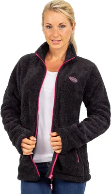 Produktbild von Reichstadt Damen Fleecejacke 22RSW002 Black 5XL