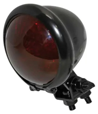 Obrázok produktu pre Inteligentné zadné svetlo HIGHSIDER LED BATES STYLE, čierny kryt, červené sklo