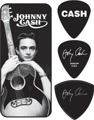 Produktbild von Dunlop JCPT01M Johnny Cash Plektrum