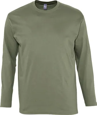 Produktbild von SOLS Herren Monarch Longsleeve / T-Shirt, Langarm PC313 (3XL) (Khaki)