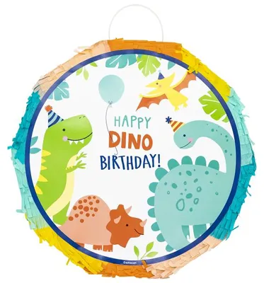 Zdjęcie produktu dla Rozwijana piniata Happy Dinosaur