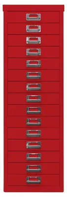 Produktbild von BISLEY Schubladenschrank MultiDrawer Maße: 27,9 x 86 x 38 cm (B x H x T) Werkstoff: Stahl