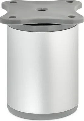 Produktbild von Möbelfuß Schrankfuß Stellfuß Höhe 60 mm Ø 40mm höhenverstellbar SO-TECH