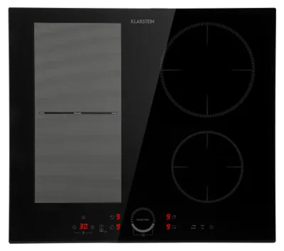 Image de Klarstein Plaque Induction 7000W, Plaque de Cuisson Electrique à Induction, Plaque Induction Encastrées 4 Feux, Tables de Cuisson Encastrable, Contrôle Tactile, Rechaud Electrique pour la Cuisine