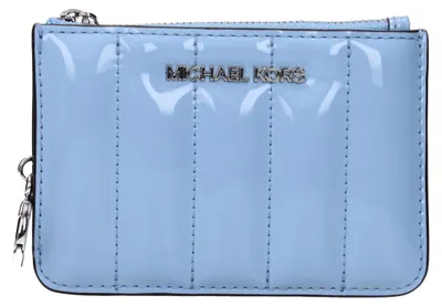 Produktbild von Michael Kors Geldbörse aus Leder in Hellblau