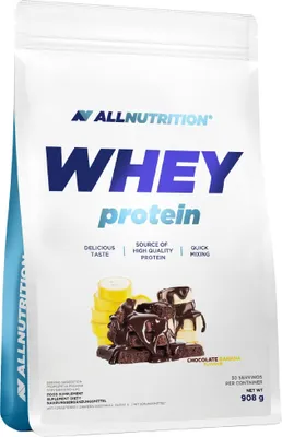 Productafbeelding van AllNutrition | Whey Protein, chocoladesmaak met banaan
