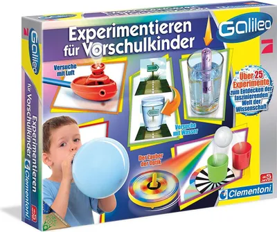 Produktbild von Clementoni Galileo Experimentieren für Vorschulkinder