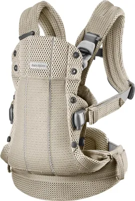 Produktbild von BabyBjorn BabyBjörn Harmony 3D Mesh kantoreppu, Grey beige