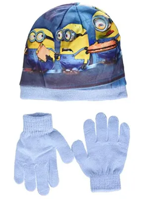 Obrázek produktu pro Univerzální sada čepice a rukavic Minions