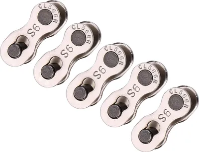 Obrázek produktu pro Qiterr 5 párů článků řetězu jízdního kola, Heavy Duty Bikcycle Quick Release Chains Mater Links Magic Joint Connector fr 8/9/10 speed (9 speed)