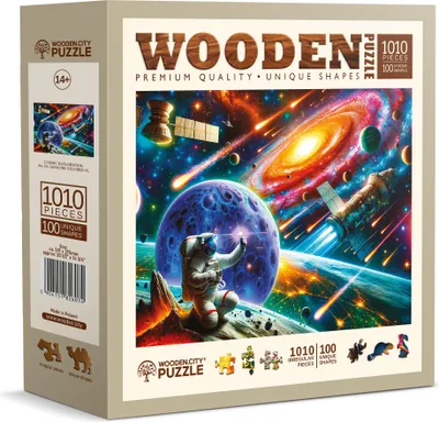 Produktbild von WOODEN CITY Holzpuzzle Discovery universe 1010 dlks