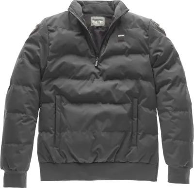 Produktbild von Blauer Winter Pull Motorrad Textiljacke, grau, XL
