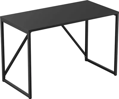 Immagine prodotto di Scrivania moderna L120 cm in metallo nero - Oviala Daisy