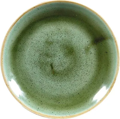 Produktbild von CHURCHILL Stonecast Samphire Green Teller flach, coup, ø: 165 mm