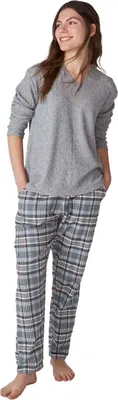 Immagine prodotto di J&J Brothers JJBFP1501 Pigiama da donna con maniche lunghe e scollo a V