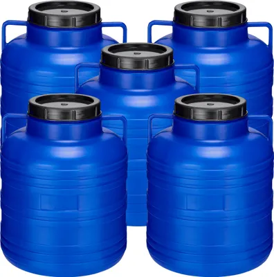Produktbild von Set 20 Liter Futtertonne BPA-frei Lebensmittel-Fass Regentonne