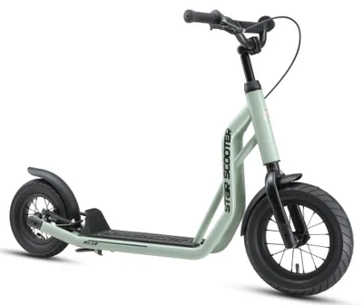 Produktbild von STAR SCOOTER Tretroller Kinderroller ab 6-7 Jahre | 12 Zoll 10 Zoll Mixed Edition | Grau