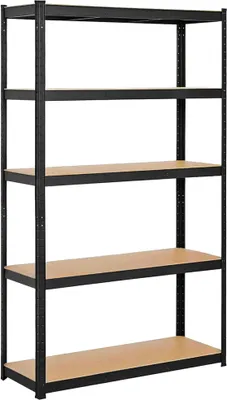 Image de Etagère métallique Etagère de garage Etagère de cave 90 x 180 x 40 cm 5 étagères
