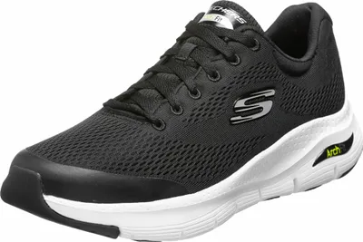 Produktbild von Skechers Arch Fit - Schwarz / Weiß Polyester Größe: 44 Normal