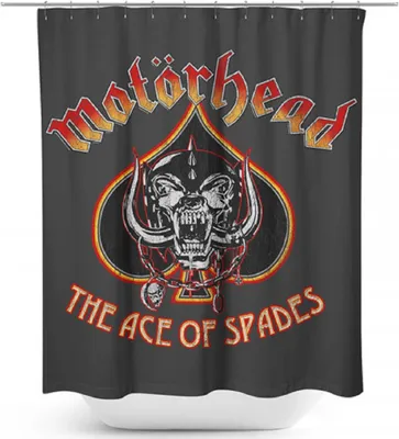 Produktbild von Motörhead Duschvorhang Curtain Warpig Logo Ace Of Spades Neu
