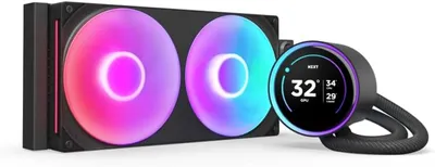 Image de NZXT Kraken Elite 280 RGB Processor Refroidisseur de liquide tout-en-un 14 cm Noir 1 pièce(s)