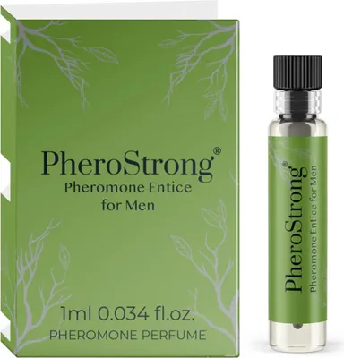 Produktbild von PheroStrong Pheromone Entice für Männer - Steigern Sie Vertrauen und Magnetismus.
