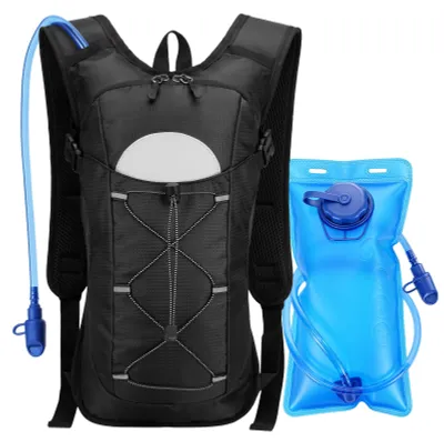 Obrázok produktu pre Hydratačný batoh s 2L vodným vakom, ľahký, pre turistiku