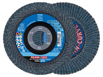 Zdjęcie produktu dla PFERD 67689032, 11,5 cm, 13300 RPM, 40 g, 10 szt.
