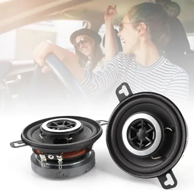 Produktbild von 2 Stück 3,5 Zoll 200 W Koaxiallautsprecher Hochtöner Stereo Musik Hifi Lautsprecher für Auto-Audio-System