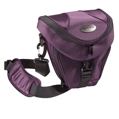 Image de Mantona Sac Colt - accès rapide, sangle, protection poussière, pour hybrides et DSLR, violet