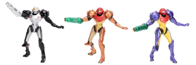 Obrázok produktu pre Metroid Prime Samus Figurine Collector's 3-Pack, 3 rok / roky, Viacfarebný, Plast