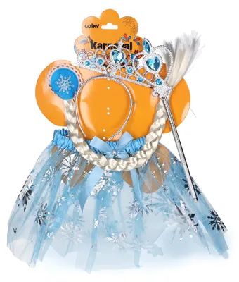 Obrázok produktu pre Karnevalový set - Princezná svetlomodrá