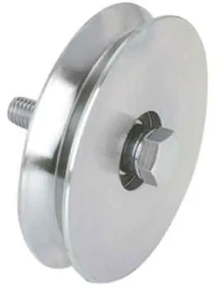 Productafbeelding van Wiel met bout voor poorten, type Y, 90 mm