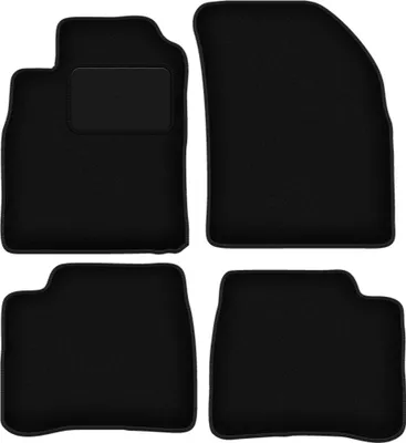 Produktbild von Schwarze Veloursmatten für: Hyundai Sonata III Limousine (1999-2005)