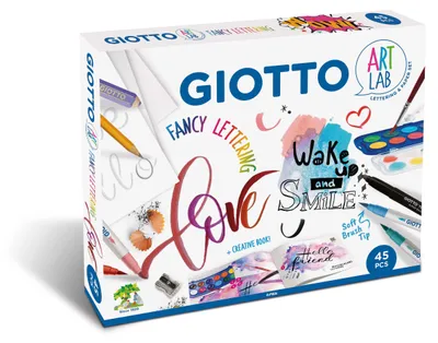 Obrázok produktu pre Kreatívna sada GIOTTO Fancy Lettering - 45 ks