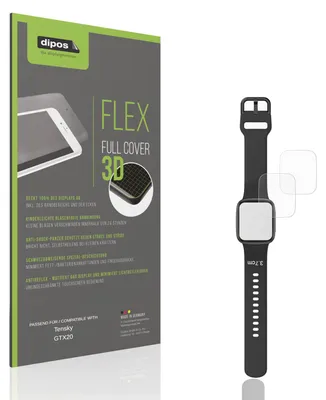 Produktbild von 2x Full Cover Schutzfolie matt für Tensky GTX20 Panzerfolie Anti-Shock