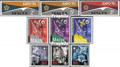 Produktbild von Briefmarken Malta 1969 Mi 409-411,414-416,417-419 (kompl.Ausg.) postfrisch Sondermarken