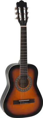 Produktbild von DIMAVERY AC-303 Klassikgitarre 1/2 sunburst (26242048)