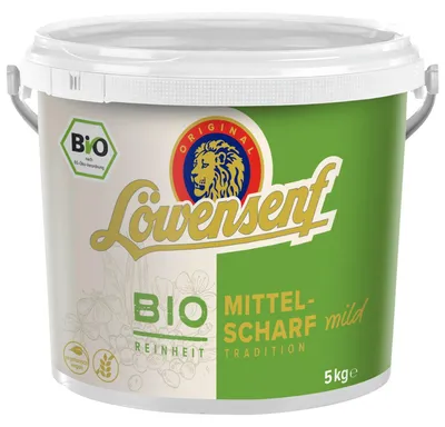 Produktbild von Löwensenf Mittelscharf Senf - 5kg