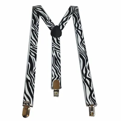 Produktbild von Hosentraeger Y Form schmal Schwarz Zebra