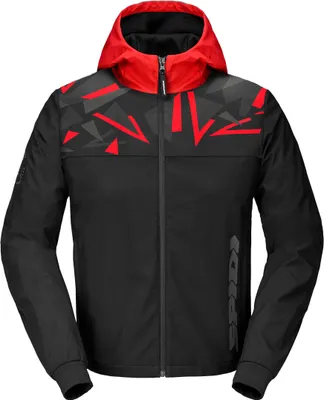 Zdjęcie produktu dla Spidi Evo Sport Motorrad Hoodie, schwarz/rot, M