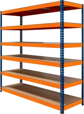 Image de S-Rax Étagère avec 6 étagères - 180cm x 180cm x 60cm